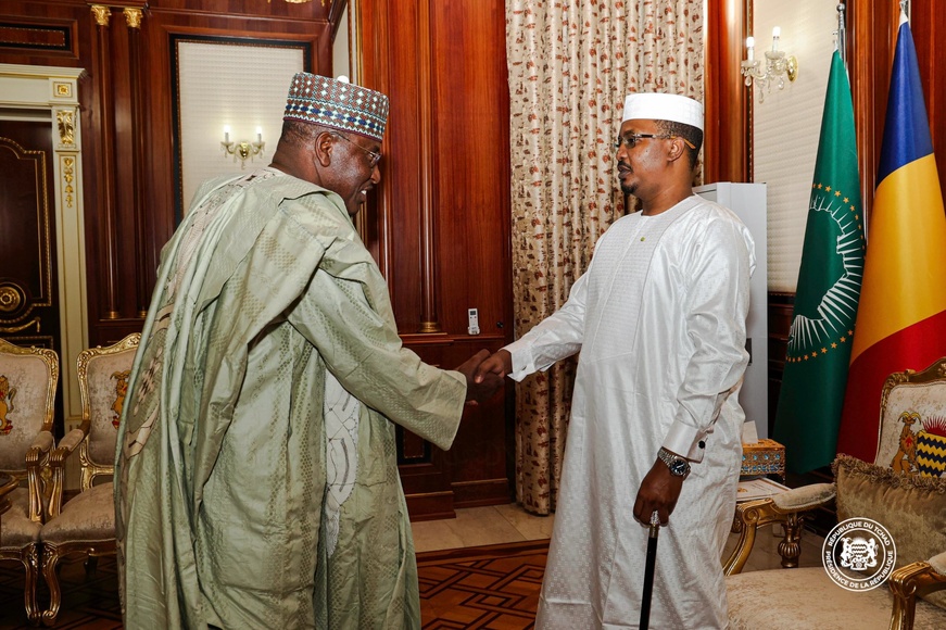 Tchad : une délégation de la CRT reçue à la Présidence Tchad : une délégation de la CRT reçue à la Présidence