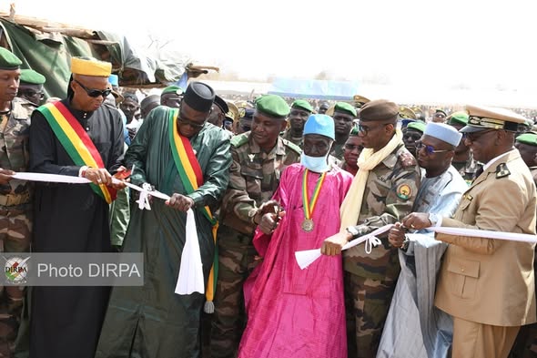 Mali :  à Kita, inauguration d’un camp militaire