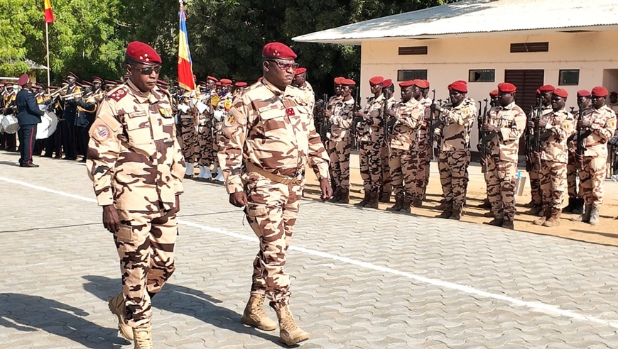 Tchad : fin de stage pour deux promotions d’officiers au Groupement des Écoles Militaires Interarmées Tchad : fin de stage pour deux promotions d’officiers au Groupement des Écoles Militaires Interarmées