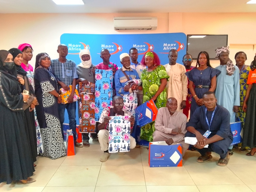 Moov Africa célèbre la femme : Première remise de prix de la PROMO Quiz Pagnes 08 mars 2026 Moov Africa célèbre la femme : Première remise de prix de la PROMO Quiz Pagnes 08 mars 2026