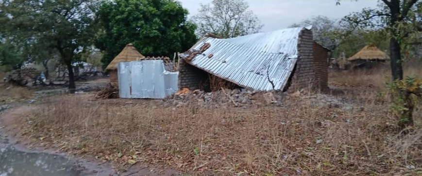 Tchad : un vent violent emporte la toiture du centre de santé de Bendanan à Koumogo Tchad : un vent violent emporte la toiture du centre de santé de Bendanan à Koumogo