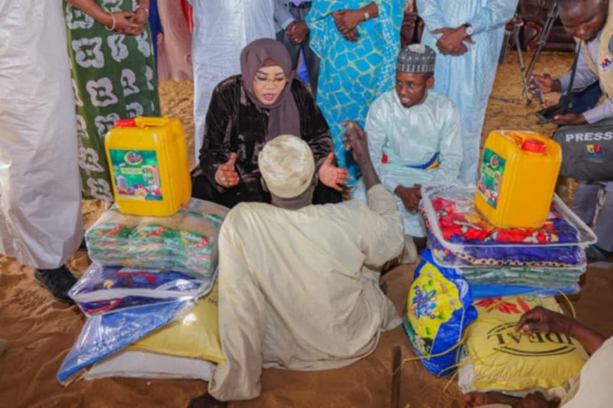 Tchad : distribution de kits alimentaires dans le 1er arrondissement de N’Djamena