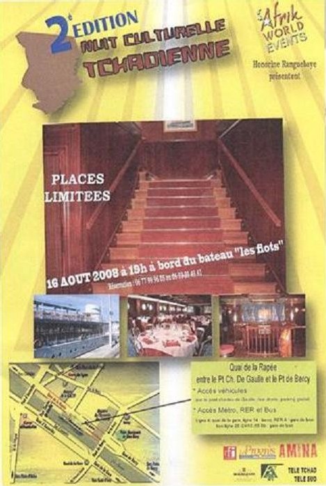 Tchad à Paris: le 48ème anniversaire de l'Indépendance du Tchad se fête en musique à Paris