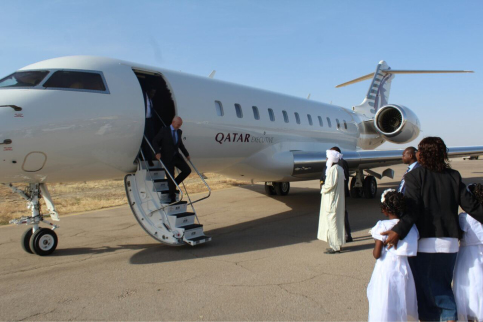 Tchad : La visite en images du patron de la FIFA