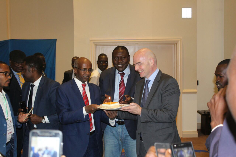 Tchad : La visite en images du patron de la FIFA