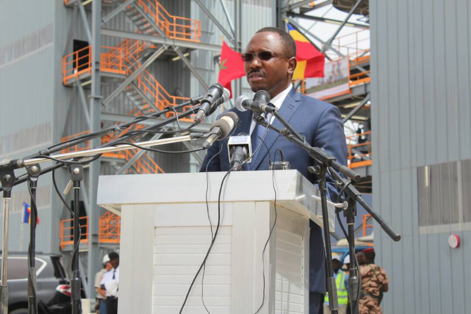 Discours à l'occasion de l'inauguration de la cimenterie de Lamadji. Alwihda Info