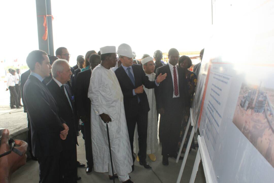 En images : L'inauguration d'une nouvelle cimenterie au Tchad