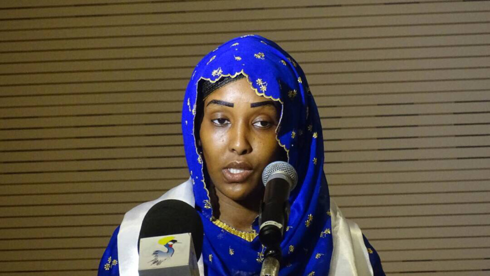 La présidente de l’Association Al Nahda, Madame Chona Idriss Déby Itno. Alwihda Info