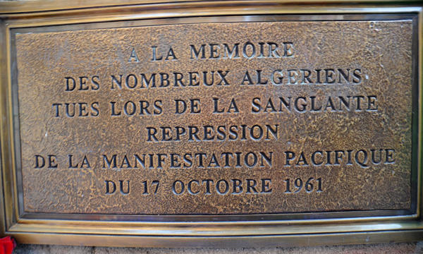 17 octobre 1961 – Crime d’État : Pour une loi mémorielle