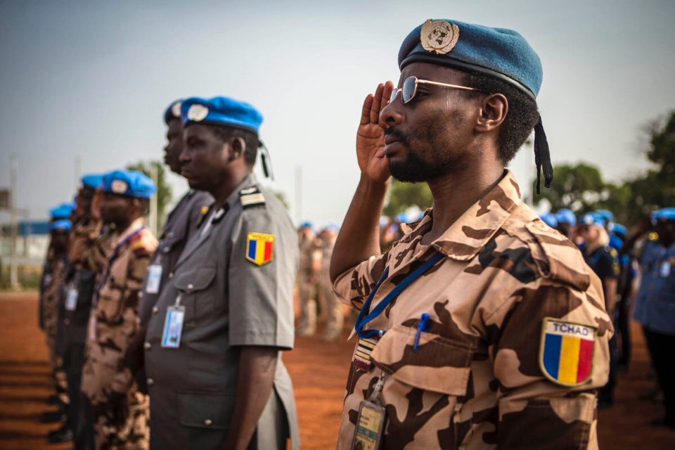 Adjudant Ndonodj, sergent Nadjibaye, soldat Abdoulaye, trois militaires tchadiens morts pour la paix