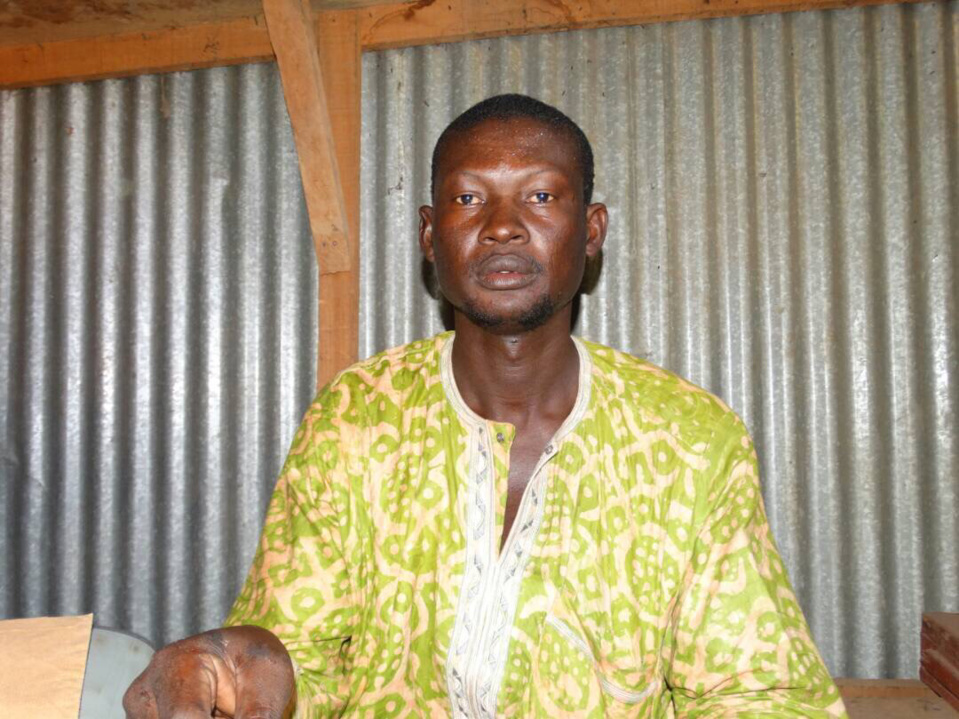 Le secrétaire général de l'association des personnes handicapées. Alwihda Info