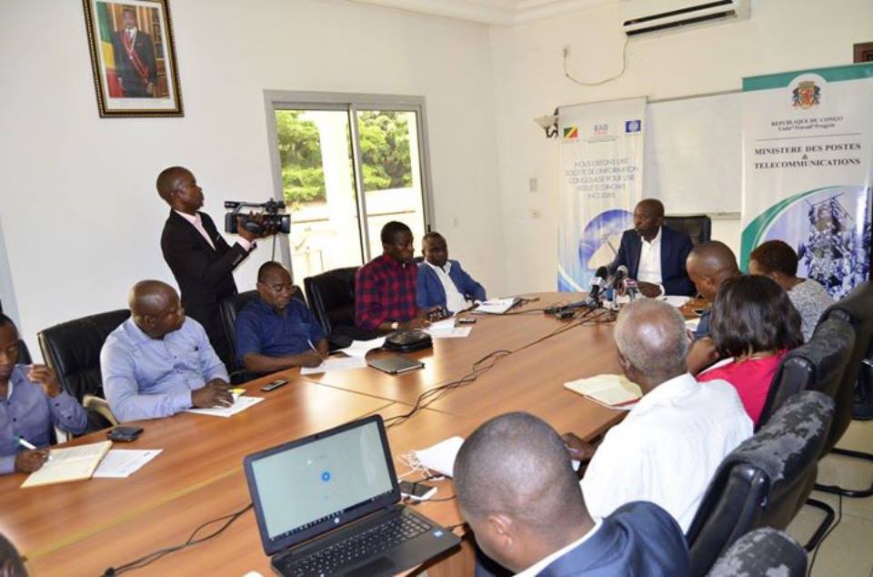 Une vue de la conférence de presse