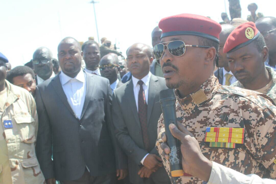 Le commandant de la DGSSIE (garde républicaine), le général Mahmat Idriss Déby Itno. Alwihda Info