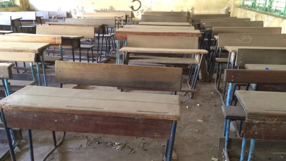Une salle de classe au Tchad. Crédits photo : DR