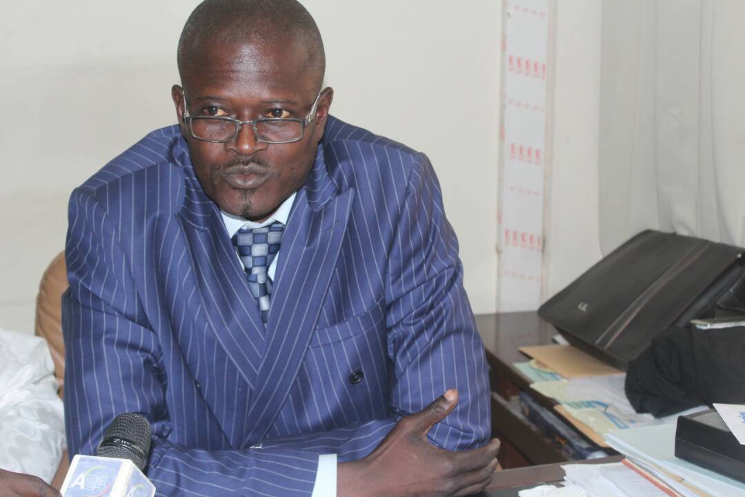 Le président du Syndicat des Magistrats du Tchad, Allarakete Sanengar. Alwihda Info