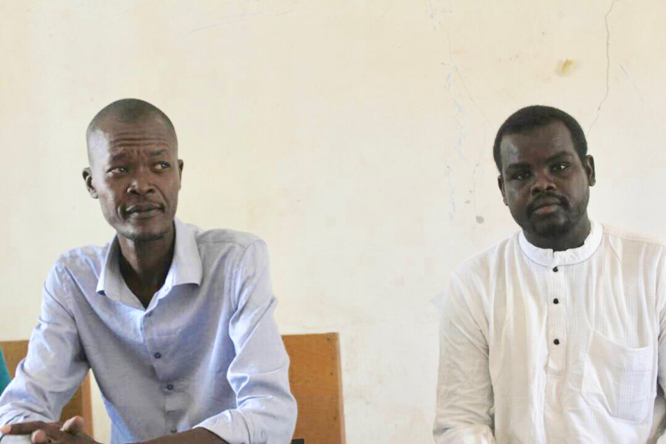 Le porte-parole du Mouvement Citoyen Jeunesse en Marche, Nadjindou Hubert. Alwihda Info