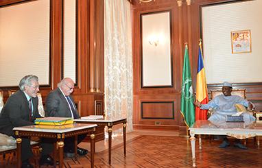 Tchad : chemin de fer, aéroport, nouveau grand marché, le PDG de la CIEC reçu à la Présidence