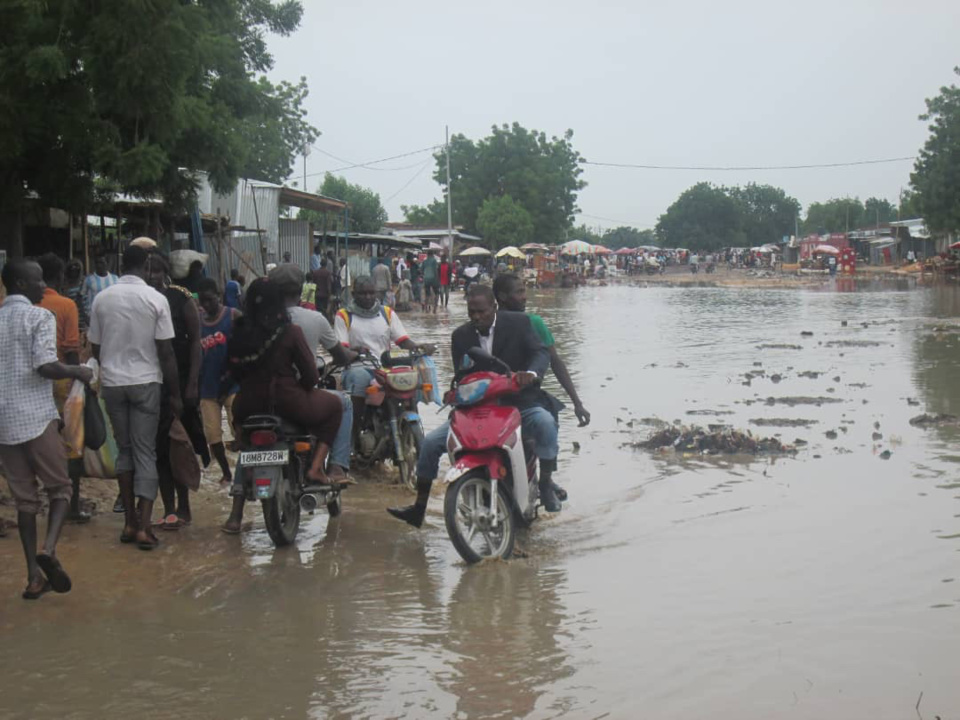 En images : inondations à N'Djamena