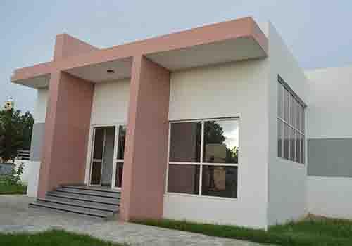 Un modèle de logement social déjà construit dans le 5ème arrondissement de N'Djamena.