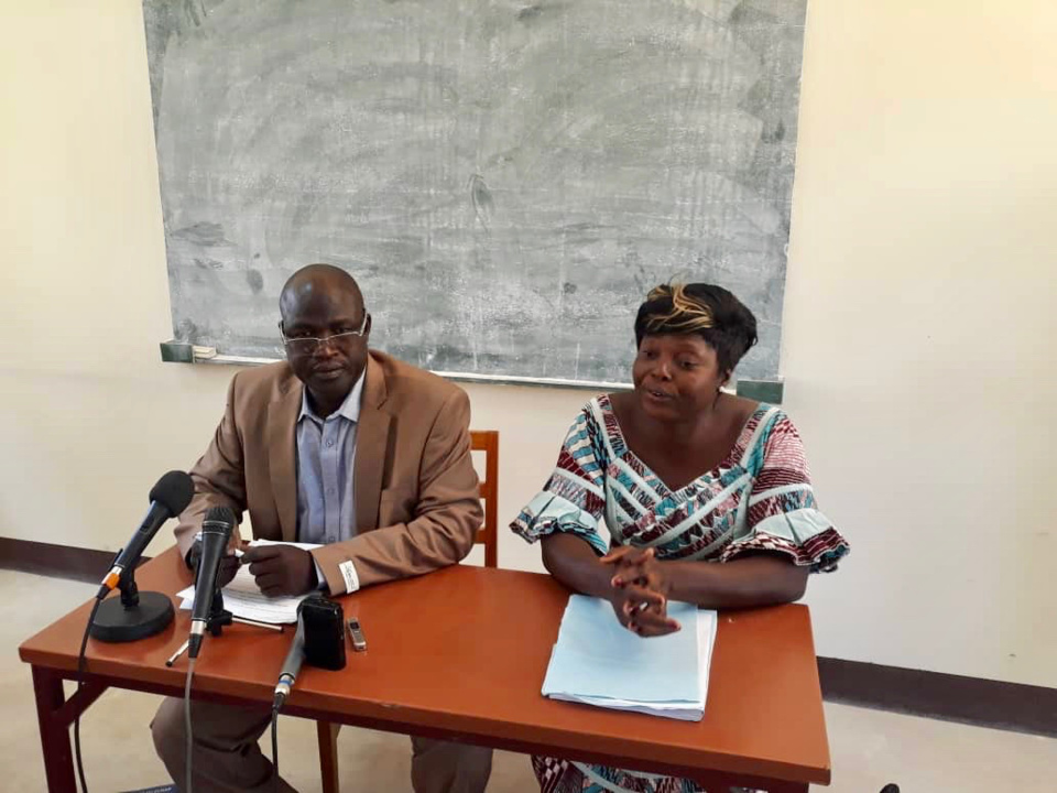 Le secrétaire général de l’ADHET, Abba Daoud Nandjede. Alwihda Info/