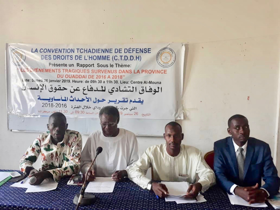 Tchad : la CTDDH pointe les responsabilités dans les conflits intercommunautaires. © Alwihda Info