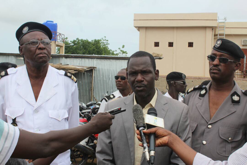 Le porte-parole de la Police nationale, Paul Manga. © Alwihda Info