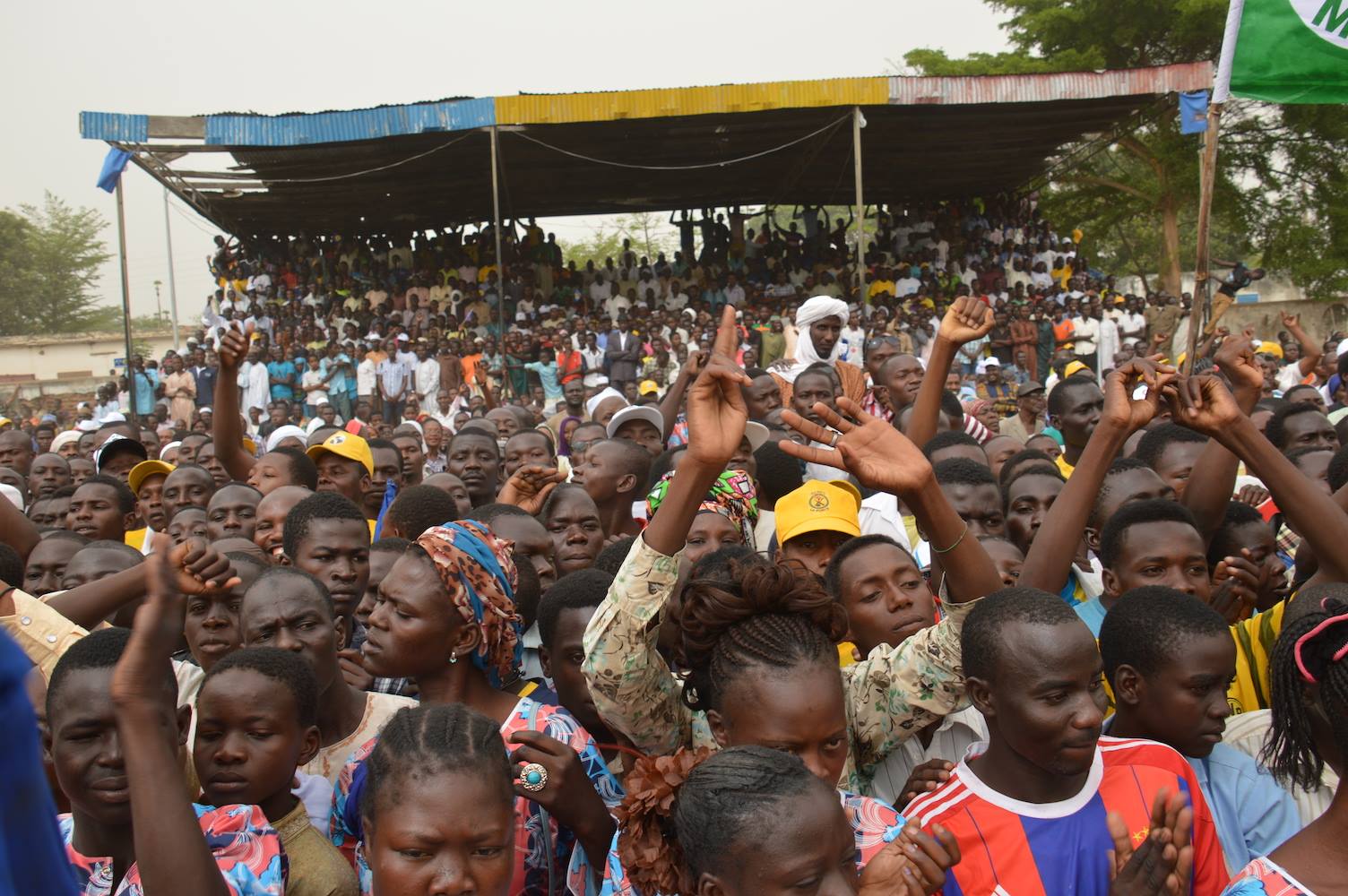 Illustration. Une marche de soutien au MPS lors des campagnes présidentielles de 2016. © DR