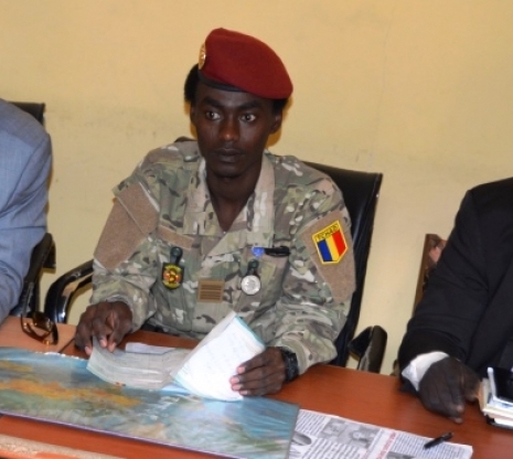 Le directeur général des douanes et droits indirects, Ousman Adam Dicki. © DR