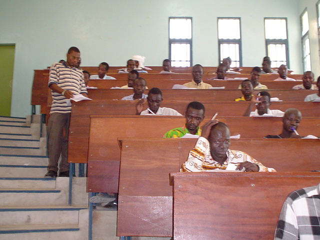 Illustration. Un amphithéatre à l'IUSTA d'Abéché. © IUSTA Abéché-Tchad