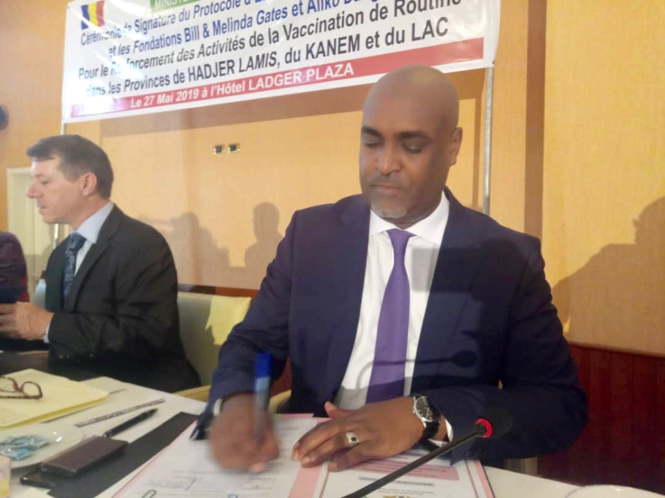 Tchad : signature d'une convention de 4,5 milliards FCFA pour renforcer la vaccination