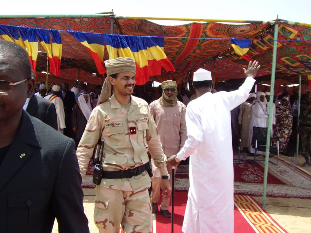 En images : visite du président de la République à Abéché