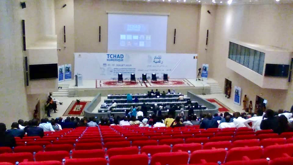 Ouverture jeudi 11 juillet au Radisson Blu du Forum Tchad Numérique. N'Djamena. © Alwihda Info