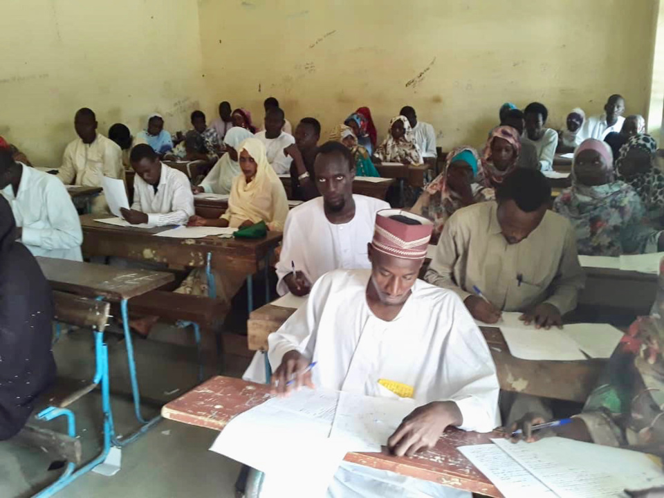 Tchad : les étudiants de l'ISESCO en examens pour le diplôme d'enseignement arabe. © Alwihda Info
