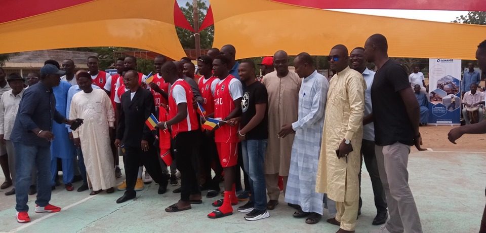Tchad : le ministre des Sports salue "l'esprit de combativité" des basketteurs. © DR