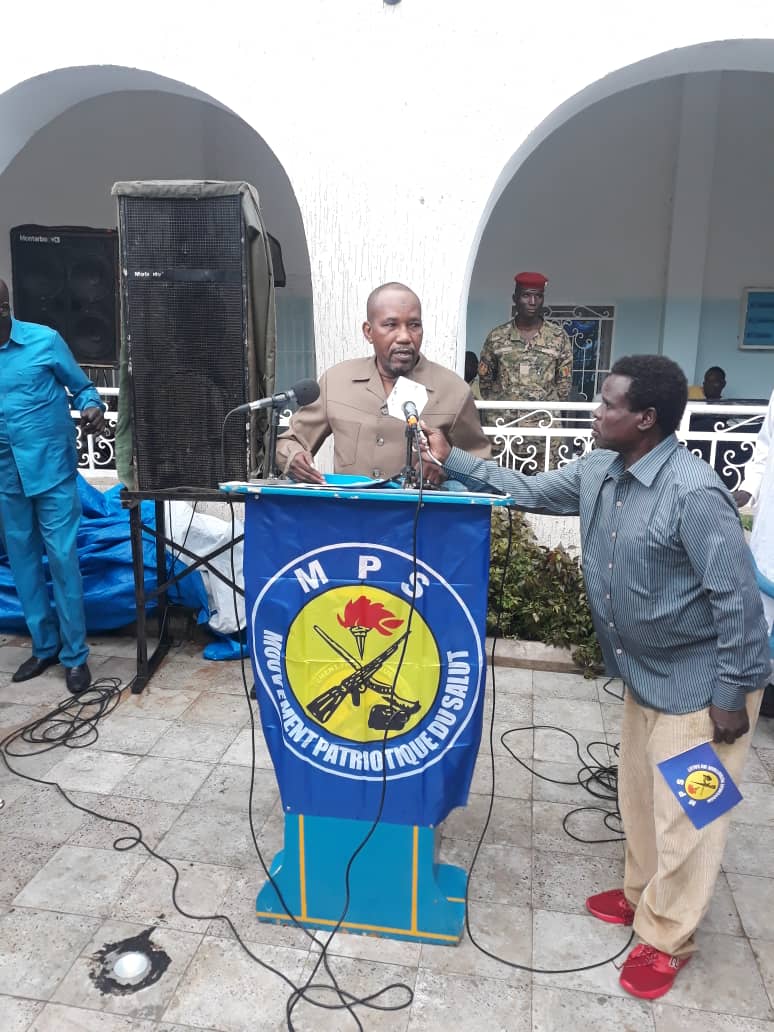 Le secrétaire général du MPS, Mahamat Zen Bada. © Alwihda Info