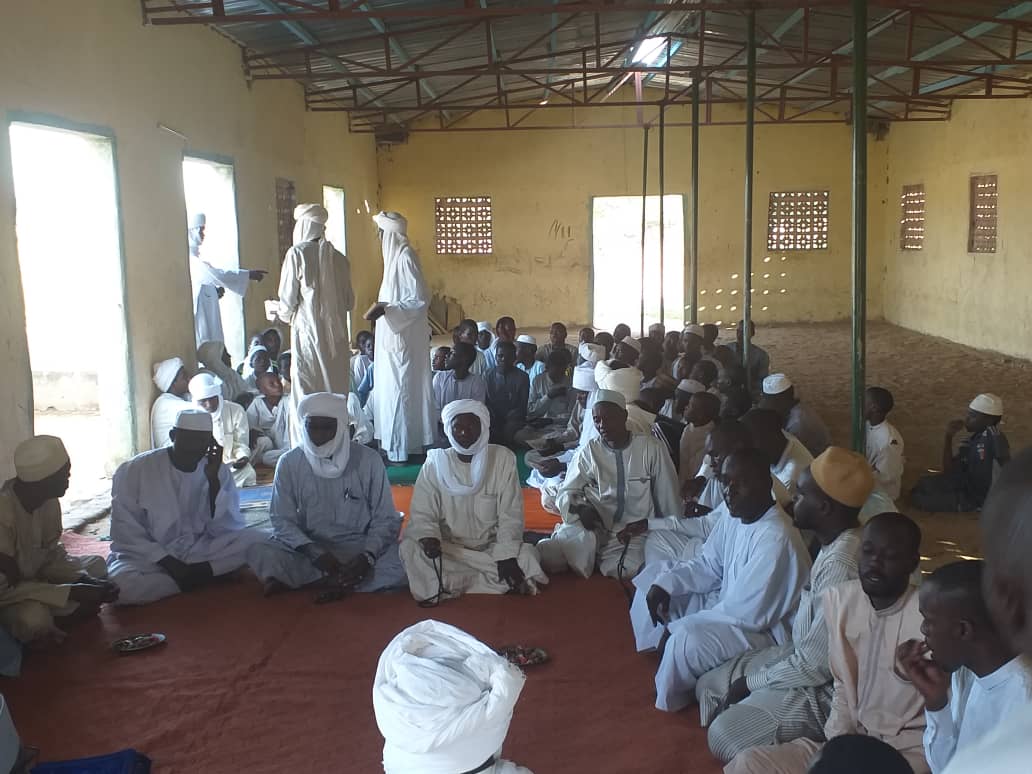 Une mission conduite par Yacoub Saleh Ourada s'est rendue dimanche 11 août 2019 à Amdoud, un village de la sous-préfecture d'Abéché rurale situé à 50 km de la ville. © Alwihda Info