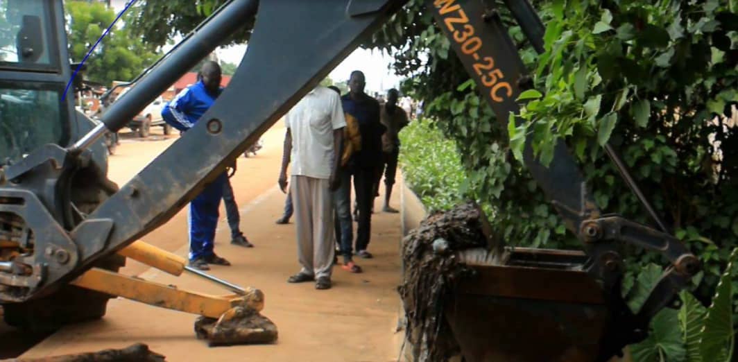 Tchad : des inondations à Moundou, le maire déplore l'incivisme. © Alwihda Info