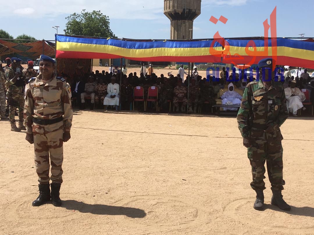 Tchad : passation de service à la tête de la légion de gendarmerie n°4. © Alwihda Info
