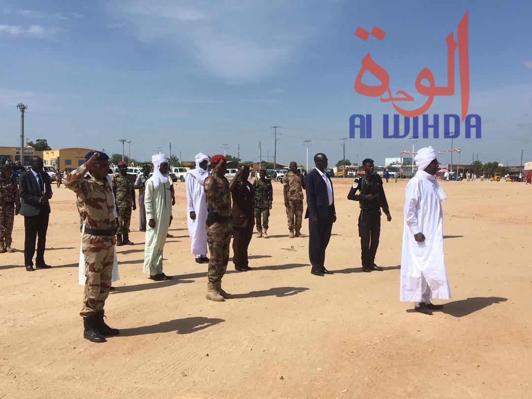 Tchad : passation de service à la tête de la légion de gendarmerie n°4. © Alwihda Info