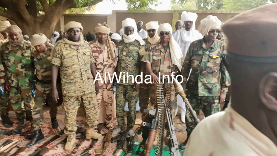 Tchad : un arsenal de guerre présenté à Abdi