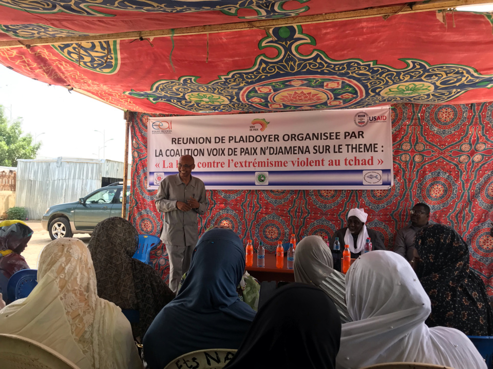 Tchad : à N'Djamena, les vendeuses de poisson sensibilisées sur l'extrémisme. © Alwihda Info