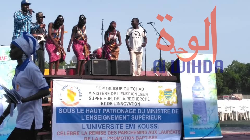 Tchad : 674 lauréats reçoivent leur diplôme de fin d'études universitaires. © Alwihda Info