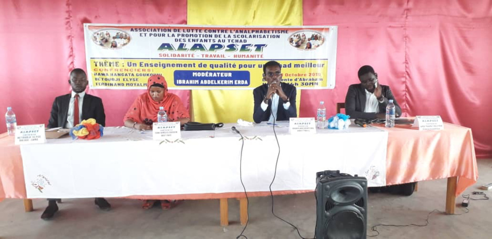 Tchad : "l'émergence d'un pays ne se fait que par une meilleure éducation". © Alwihda Info/D.H.