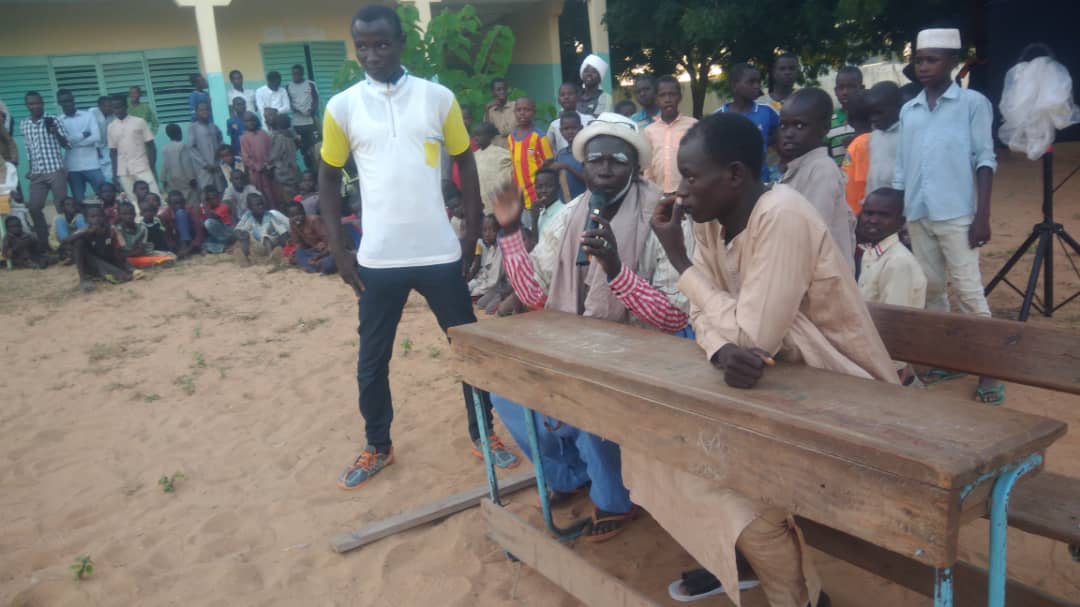 Tchad : au Sila, le théâtre pour sensibiliser sur le désarmement des civils. © Alwihda Info