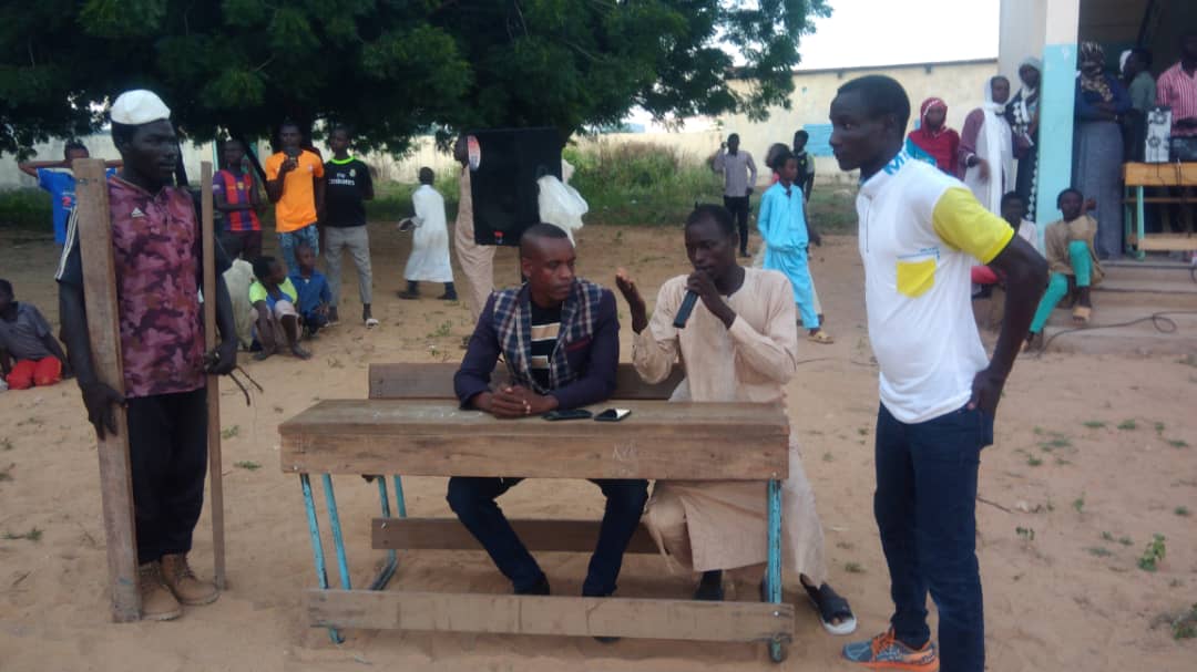 Tchad : au Sila, le théâtre pour sensibiliser sur le désarmement des civils. © Alwihda Info