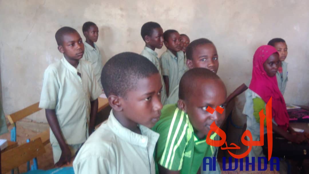 Tchad : tournée du gouverneur de Sila dans les établissements scolaires. © Alwihda Info