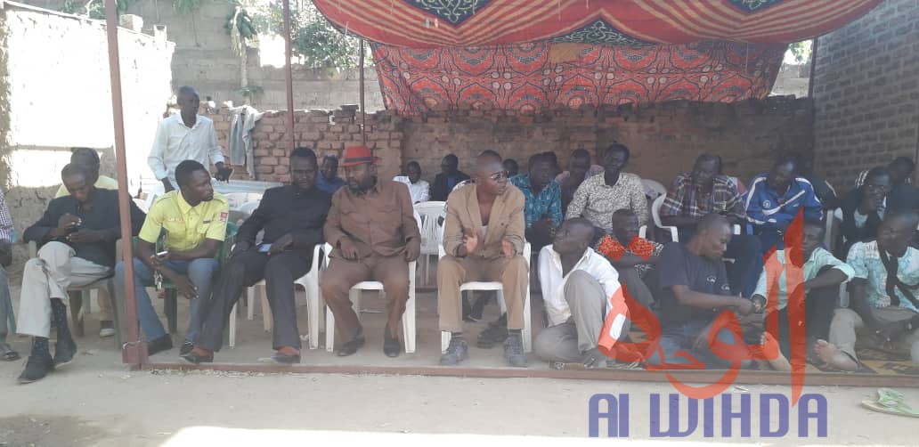 Tchad : le M12R au chevet de la famille de Bonheur Mateyan. © Alwihda Info