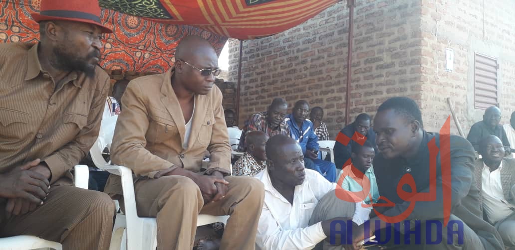 Tchad : le M12R au chevet de la famille de Bonheur Mateyan. © Alwihda Info