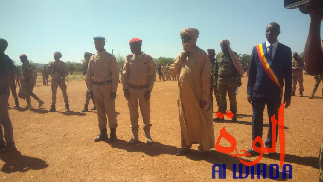 Tchad - état d'urgence : les ministres de la défense et de l'administration à Goz Beida (vidéo)