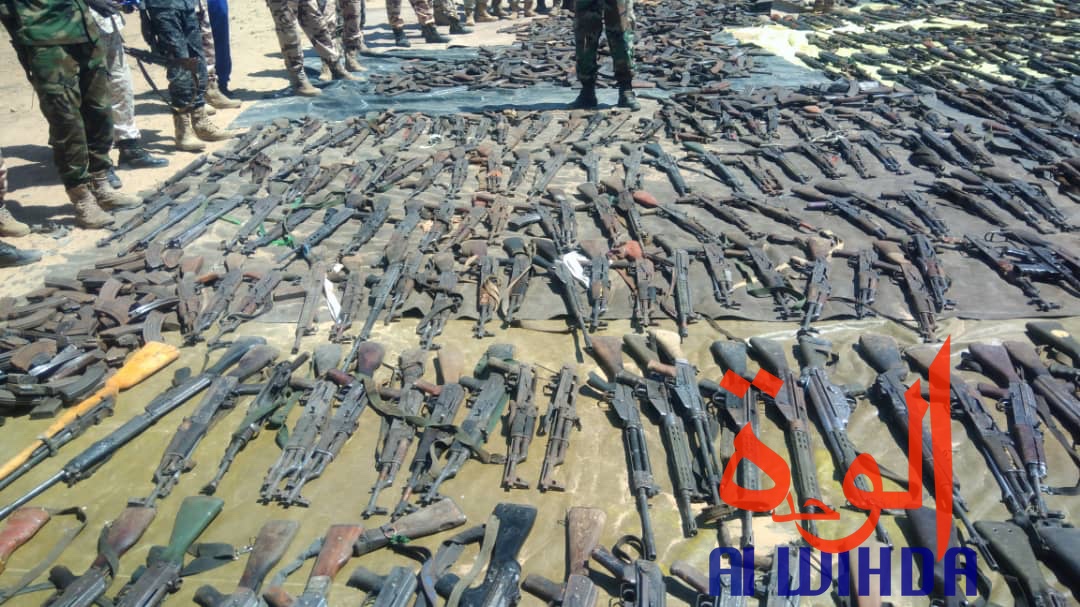 Tchad : un impressionnant arsenal de guerre présenté au ministre de la défense